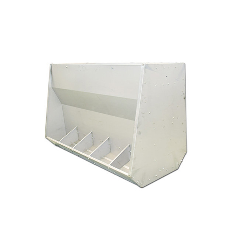 不锈钢育肥双面食槽