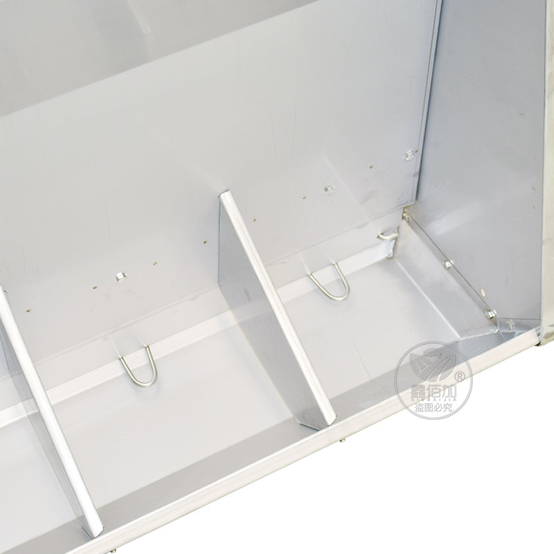 不锈钢育肥双面食槽